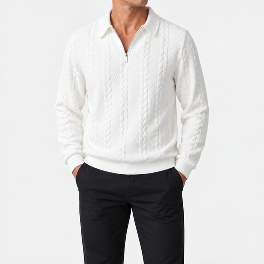 Bleamme Knit Quarter Zip