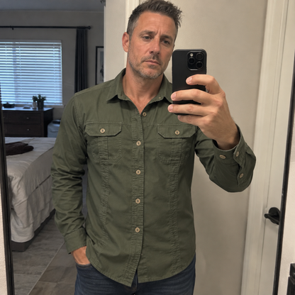 Bleamme Long-Sleeve Work Shirt