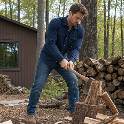 Bleamme Long-Sleeve Work Shirt